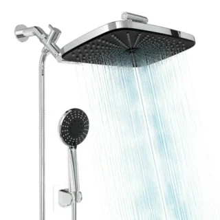 AquaMist Dual-Pressure Shower Head
